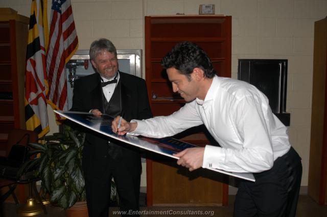 Mario Frangoulis and the Baltimore Symphony Orchestra