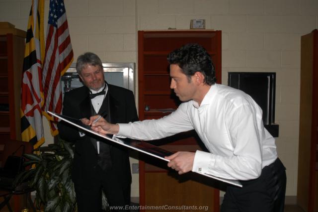 Mario Frangoulis and the Baltimore Symphony Orchestra