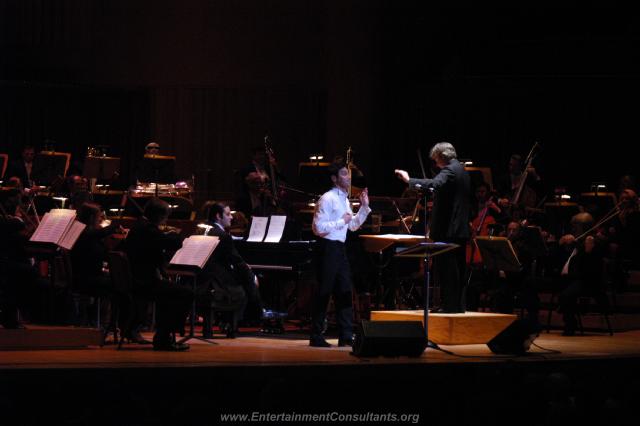 Mario Frangoulis and the Baltimore Symphony Orchestra