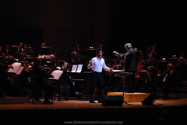 Mario Frangoulis and the Baltimore Symphony Orchestra