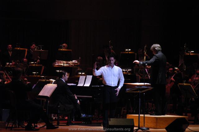 Mario Frangoulis and the Baltimore Symphony Orchestra