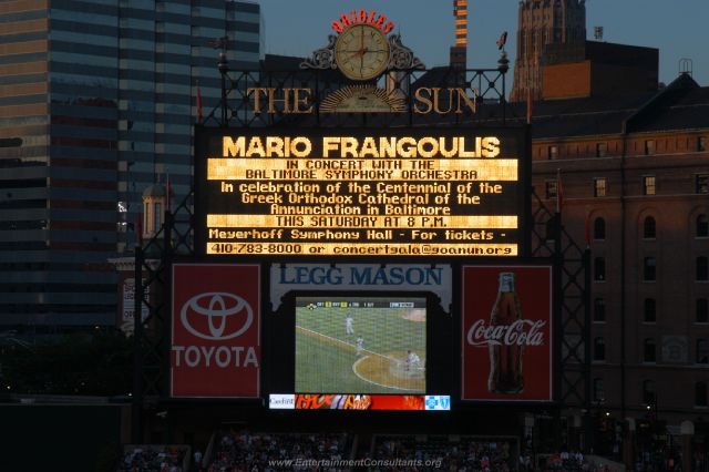 Mario Frangoulis and the Baltimore Symphony Orchestra