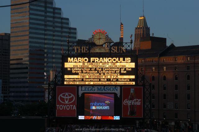 Mario Frangoulis and the Baltimore Symphony Orchestra